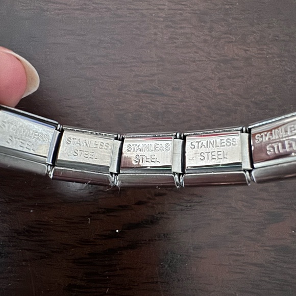 #25 Cosmo Chic Italian Charm Bracelet – Celestial Moons, Stars & Pearls - Picture 5 of 6